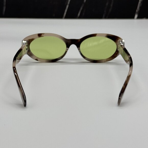 NEW FENDI SUNGLASSES HAVANA OVAL WOMEN EYEWEAR FENDI FE40140U 56N NEW FENDI SUNGLASSES HAVANA OVAL WOMEN EYEWEAR FENDI  main image 4